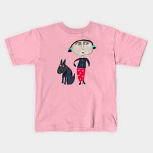 Dorothy the dog walker Kids T-Shirt